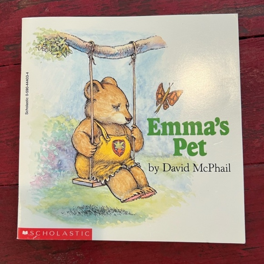 Emma's Pet - Paperback book By David McPhail - Vintage 1990